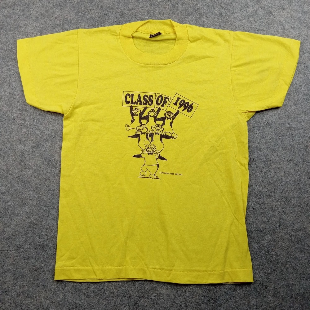 Vintage Screen Stars Shirt Youth Large Made USA 90s Y2K School Class Graduate
